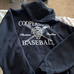hoodie Cooperstown baseball